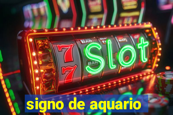 signo de aquario